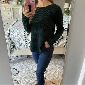 EXPRESS split hem sweater
